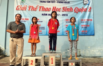 GIẢI THỂ THAO HỌC SINH QUẬN 2 NĂM HỌC 2017-2018